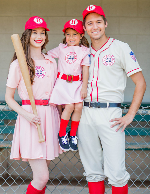 A League of Their Own Family Costumes