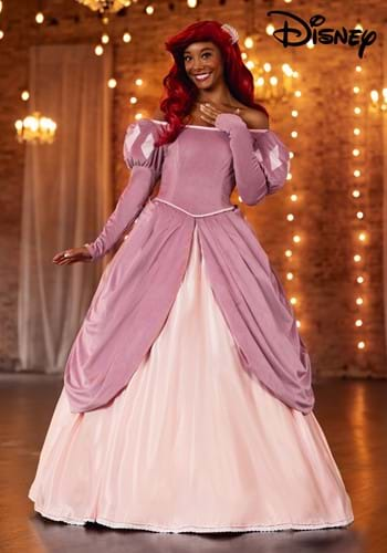 Adult Disney Pink Dress Ariel Costume