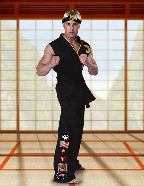 Cobra Kai Plus Size Costume for Men