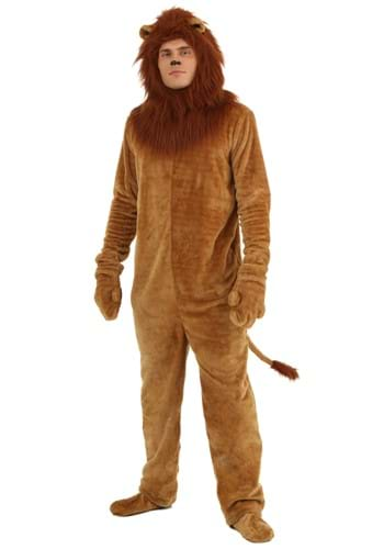 Deluxe Plus Size Lion Costume 1