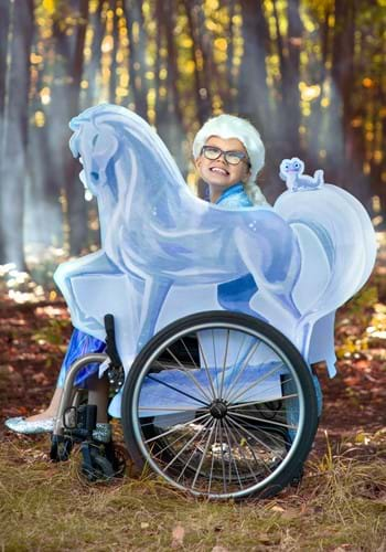 Frozen Ice Nokk Adaptive Wheelchair Cover Costume-1-2