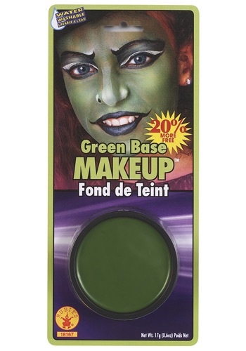 Green Face Makeup