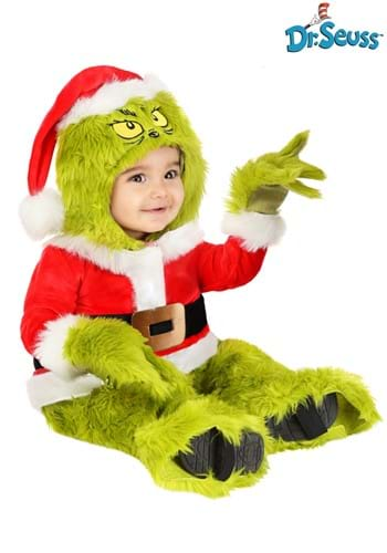 Infant Grinch Santa Claus Costume