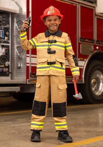 Kid's Firefighter Prestige Costume