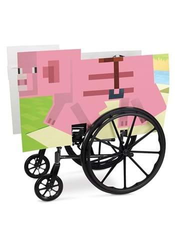 Minecraft Pig Adaptive Wheelchair Cover