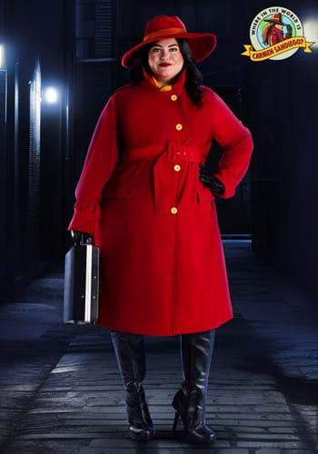 Plus Size Authentic Carmen Sandiego Costume-update