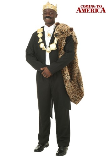 Plus Size Coming to America Akeem Costume