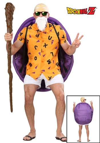 Plus Size Dragon Ball Z Master Roshi Costume Alt