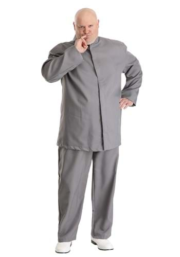 Plus Size Grey Suit