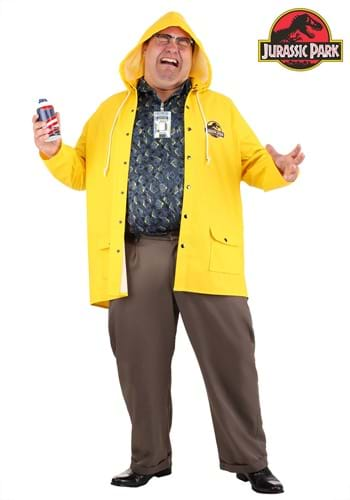 Plus Size Jurassic Park Nedry Costume