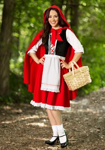 Plus Size Little Red Riding Hood Costume update1