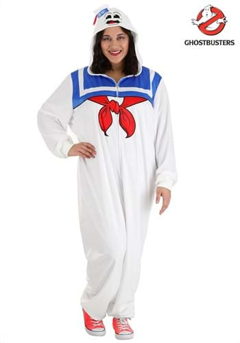 Plus Stay Puft Marshmallow Man Costume Onesie