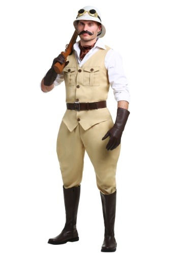 Safari Hunter Plus Size Mens Costume