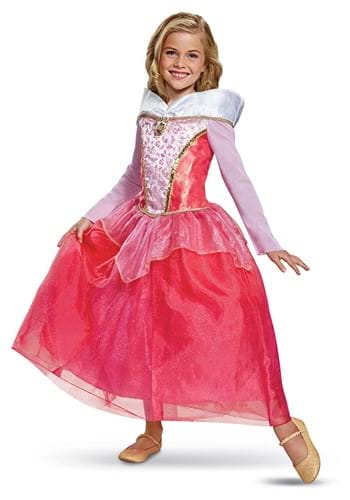 Sleeping Beauty Aurora Deluxe Girls Costume