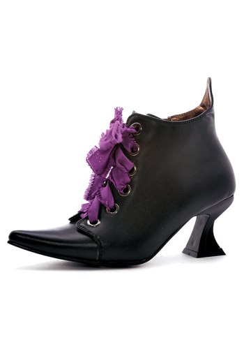 Womens Lace Up Witch Shoes	